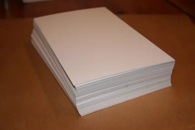 Letterpress (280gsm 100% cotton papers 300 sheets pure white A5 148.5mm X 210 mm