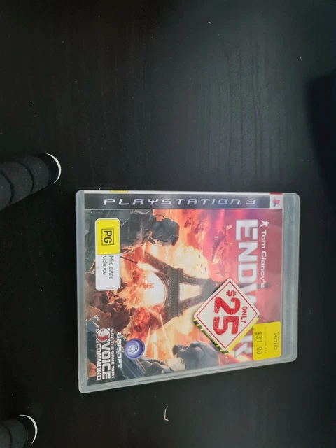playstation 3 ps3 video game tom clancys endwar