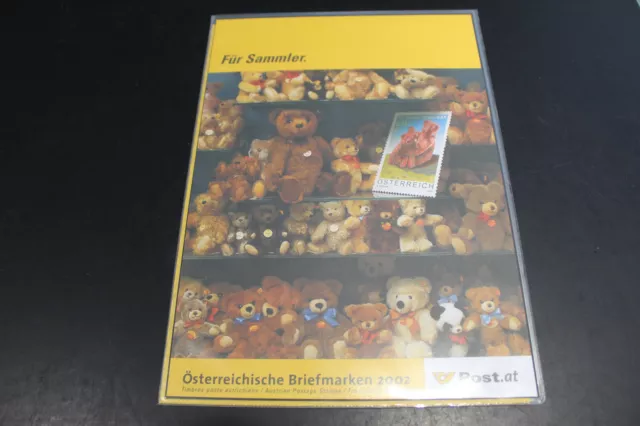 Österreich Jahrgang Jahrbuch 2002 postfrisch komplett (G2752)