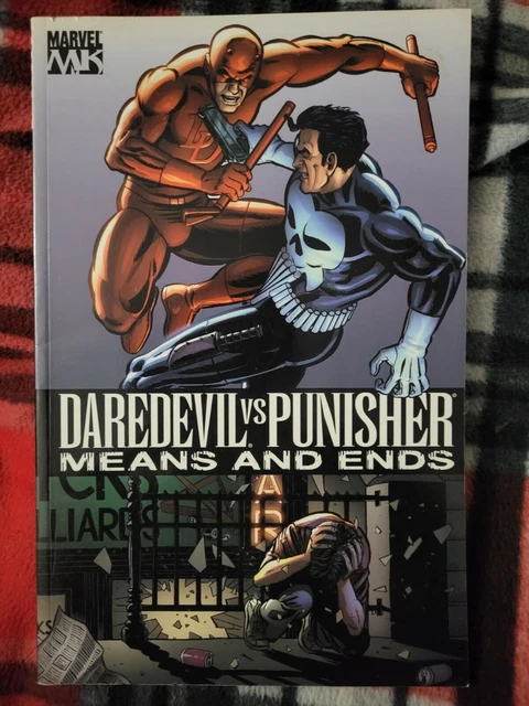 Daredevil Vs Punisher Means And Ends Trade Paperback TPB Marvel Knights Comics
