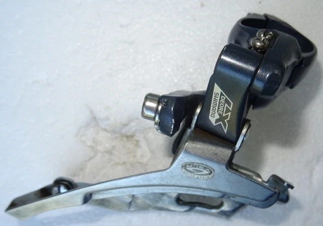 Dérailleur Avant Shimano Deore LX FD-M571 – 9V – 31,8mm – Tirage Supérieur – Occasion