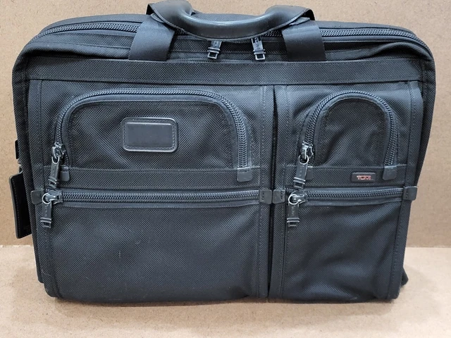 TUMI ALPHA Laptop Case 26114DH Compact Large Screen Ballistic Nylon