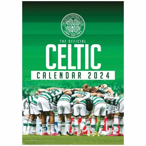 CELTIC FC A3 Calendar 2024 Official Merchandise 21.33 PicClick