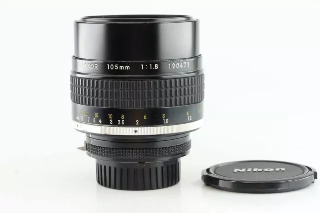 Nikon Nikkor 105 mm AiS Objektiv Lens 93366