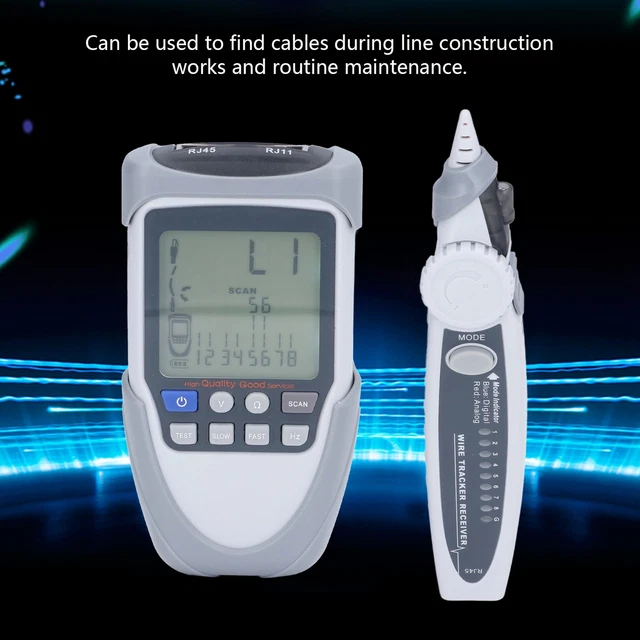 Tester cavi di rete DTZW tester cavi Ethernet alta precisione ampia applicazione