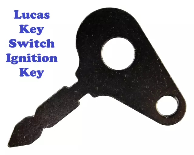 Lucas Ignition Key Switch Tractor Digger Plant Forklift JCB Lucas Key LU3