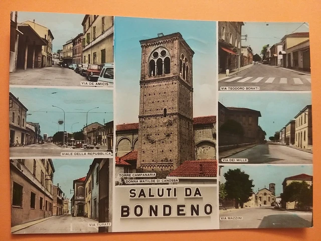 Saluti da Bondeno (Ferrara). Vedutine.