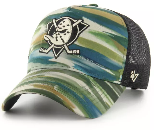 Ducks D'Anaheim 47 Brand MVP Pêcheur Camouflage NHL Casquette Camionneur