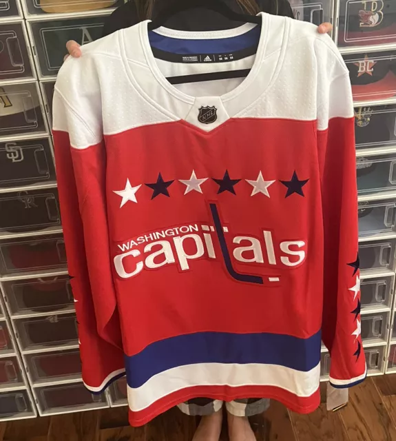 Darcy Kuemper Washington Capitals Adidas Primegreen Authentic NHL Hockey Jersey - Third Alternate / S/46