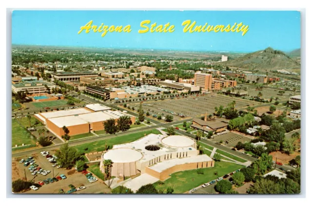 Postcard Aerial of Arizona State University, Tempe (alt view) S9