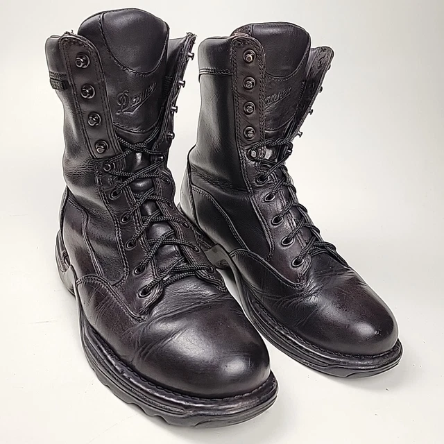 Danner GORE-TEX 10-Eye Boots, Made in USA, Size 8 1/2 Men's 27.5cm genuine leather black type Vintage Second Hand