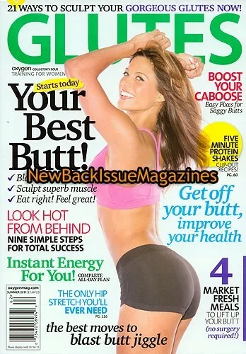 Oxygen Glutes 6/11,Fran Dennis,June 2011,**BRAND NEW**,*LAST ONE*