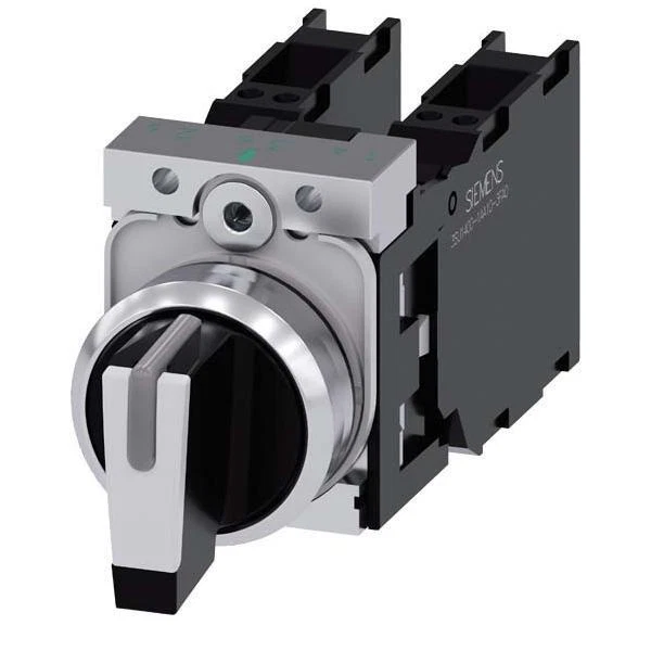 Siemens Dig.Industr. Knebelschalter 3SU1150-2BL60-3LA0 IP67/IP69K Knebelschalter