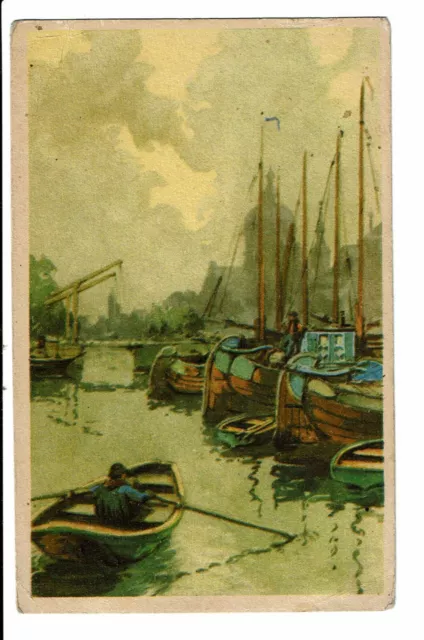 CPA - Carte postale--Belgique - Une barque parmi d'anciens voiliers VM1080