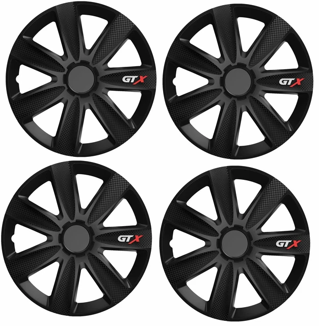 4x Wheel Trims Hub Caps 16" Covers fits Ford Focus Mondeo Fiesta KA C-Max