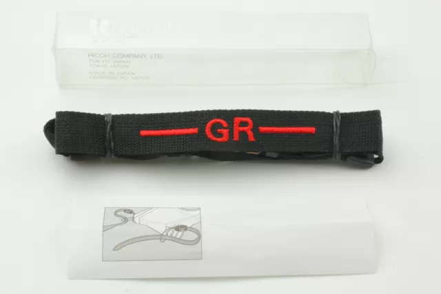 【 Unused in Box 】Ricoh Genuine Neck Strap for GR series From JAPAN