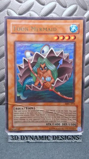 Summon Skull YUGIOH • TOON MERMAID • ULTRA RARE • MRL-072 • 1st