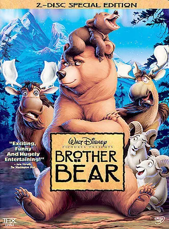 Brother Bear DVD, 2004, 2-Disc Set, Special Edition Walt Disney Used VGC FREE SH