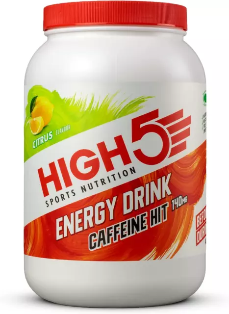 HIGH5 Energy Hydration Drink Caffeine Hit Refreshing Isotonic Mix of & Caffeine