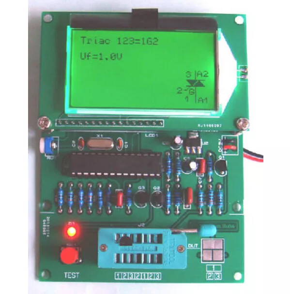 GM328 transistor tester  ESR meter  Cymometer  square wave generator