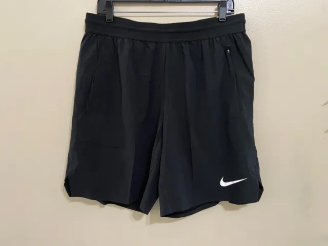 Nike Pro Dri-FIT Flex Vent Max Training Shorts DM5950-010 Black Men's L NEW