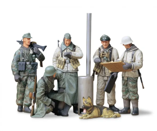 Tamiya 3521 Figuren Set Dt Soldaten Einsatzbespr.(5) Plastik Model Bausatz 1:35
