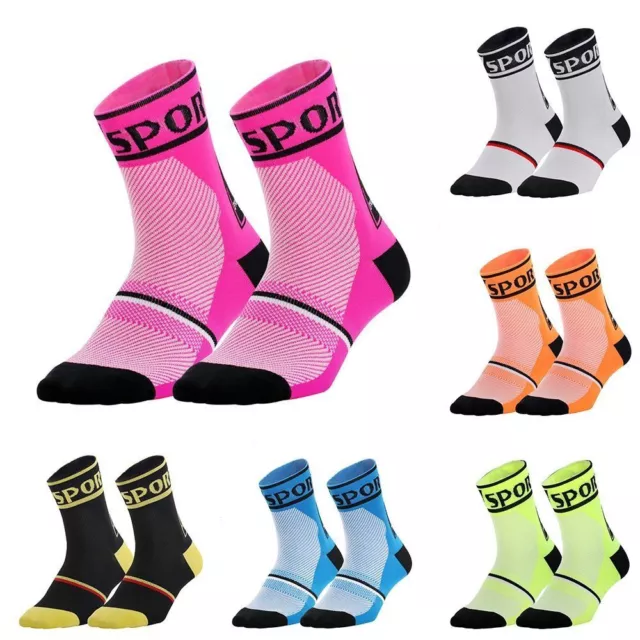 1 Pair Deodorant Cycling Socks Breathable Bicycle Sock Sports Socks  Cycling