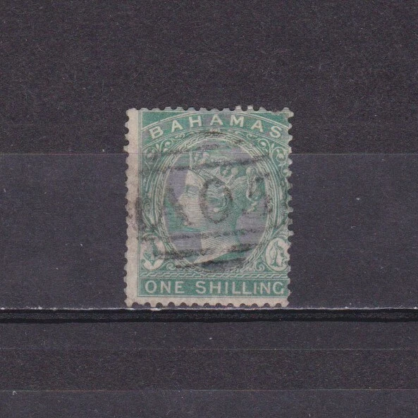 BAHAMAS 1863, SG# 39, CV £50, Wmk Crown CC, Perf 14, Used