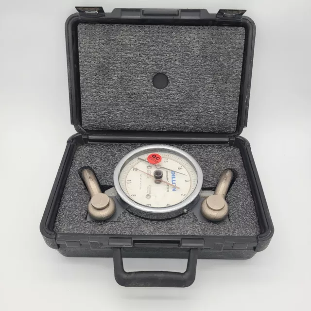 Dillon 20,000 Lb. 10 Ton Dynamometer 200 Lb. Divisions For Parts Not Working
