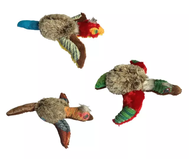 Plush Soft Dog Toy Pheasant top quality Squeaky & Crackle Tail DT5000