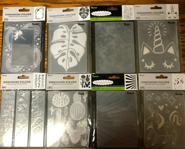 NEW DARICE EMBOSSING Folder Universal Folders MANY TO CHOOSE FROM (S4 ...