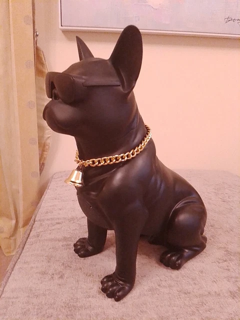 BOOM PORTABLE wireless Mini French Bulldog Bluetooth Speaker Red