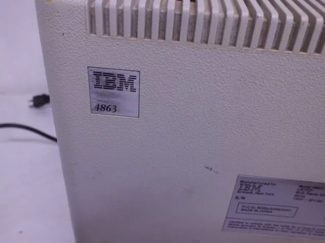 4863 Ibm Pc Jr Color Monitor 3