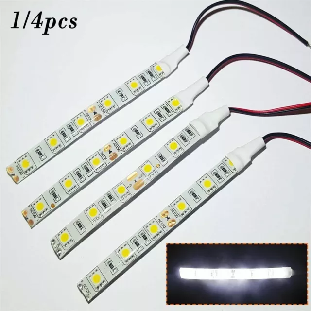 Luci Striscia LED Auto 12V Caravan Moto Barca Luci Bianco Freddo 6000K