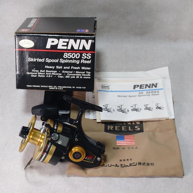 UNUSED PENN SPINFISHER 8500SS Spinning Reel Fishing 9224 $206.00
