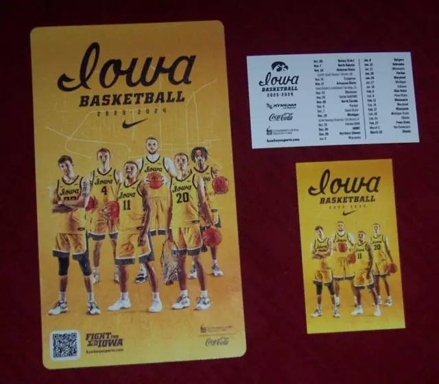 20232024 OFFICIAL IOWA HAWKEYES Men's Basketball & Pocket