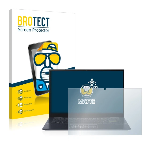 Protection écran Mat Anti-reflet Brotect Pour ASUS VivoBook Flip 14 TP470 - Film Haute Résistance