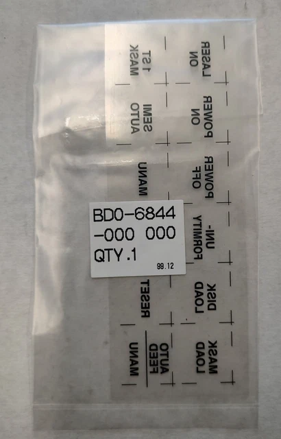 Canon MPA-600 SUPER, Name Film, BD0-6844