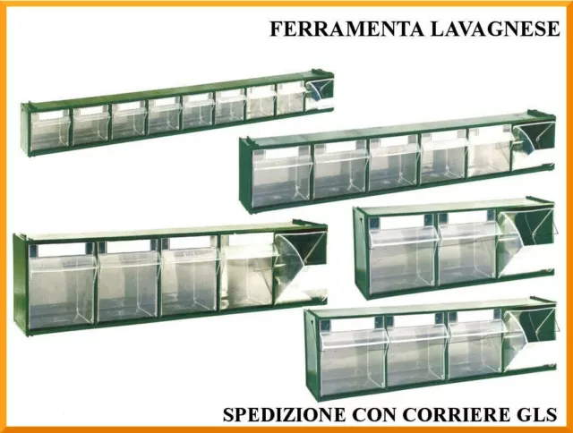 Cassettiera mobil plastica Madia 1/2/3/4/5 modulare assemblabile