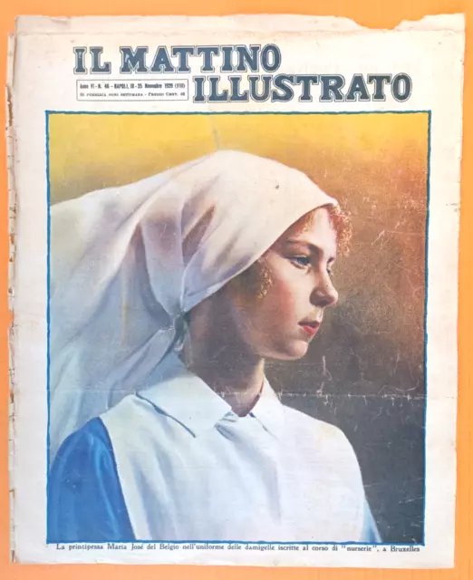 LA PRINCIPESSA MARIA JOSE' da IL MATTINO ILLUSTRATO R@R@ RIVISTA PRIMI 900-12167