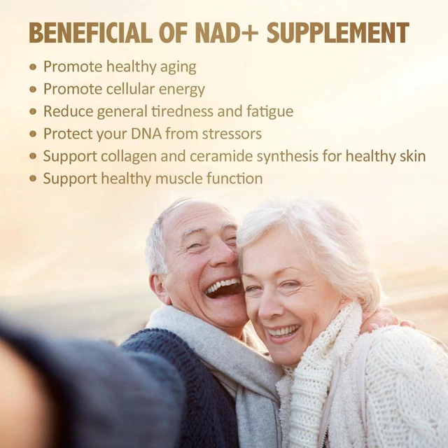 393) LIPOSOMAL NAD+ Supplement 1600MG with TransResveratrol 600mg 60