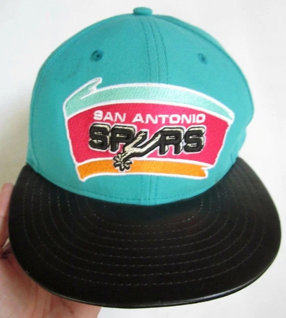 San Antonio Spurs New Era 9Fifty Snapback Hat Cap, Osfm, Hardwood Classics, Vg!