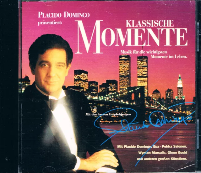 CD: PLACIDO DOMINGO, KLASSISCHE MOMENTE, Musik für die wichtigsten Lebensmomente