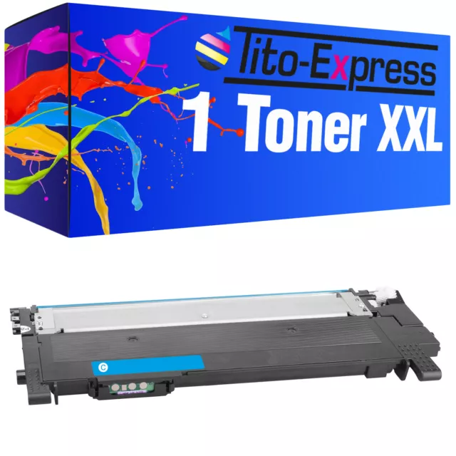 Laser Toner Kartusche PlatinumSerie 1x Cyan für Samsung CLT-404S CLT-406S CLT-50