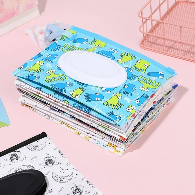 Dispenser Travel Wet Wipe Bag Pouch Baby Care Portable Tissue Case Holder Box