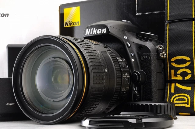 [N Mint+ SC 13424] Nikon D750 24.3MP DSLR + AF-S 24-120mm f/4 G VR Kit Boxed