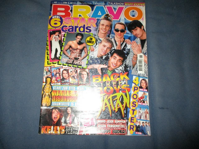 Bravo 7.11.1996 46/96 mit Spice Girls Poster Heft komplett