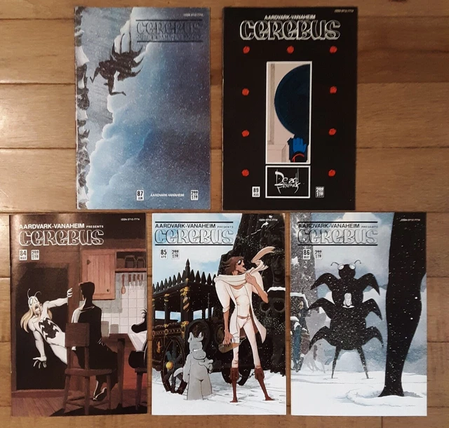 Cerebus LOT #84,85,86,87,89 VF/NM; Aardvark-Vanaheim | we combine shipping