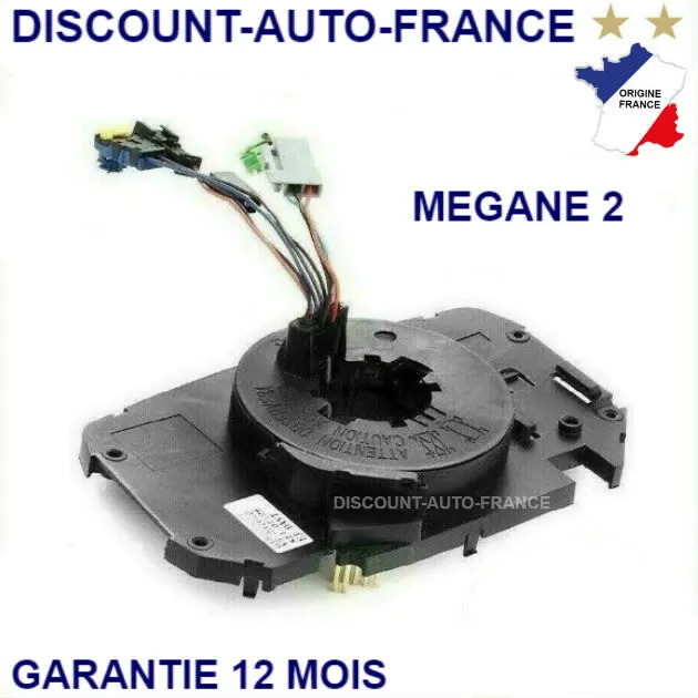 Contacteur tournant airbag volant commodo ressort piste pour Renault MEGANE 2