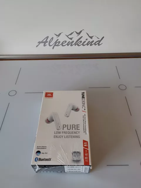 JBL Tune 230 NC Siri - By Harman In-Ear Headset Kopfhörer Weiß Bluetooth 5.2 NEU